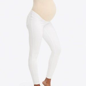 Spanx Mama Ankle Jean-ish® Leggings White Small Maternity